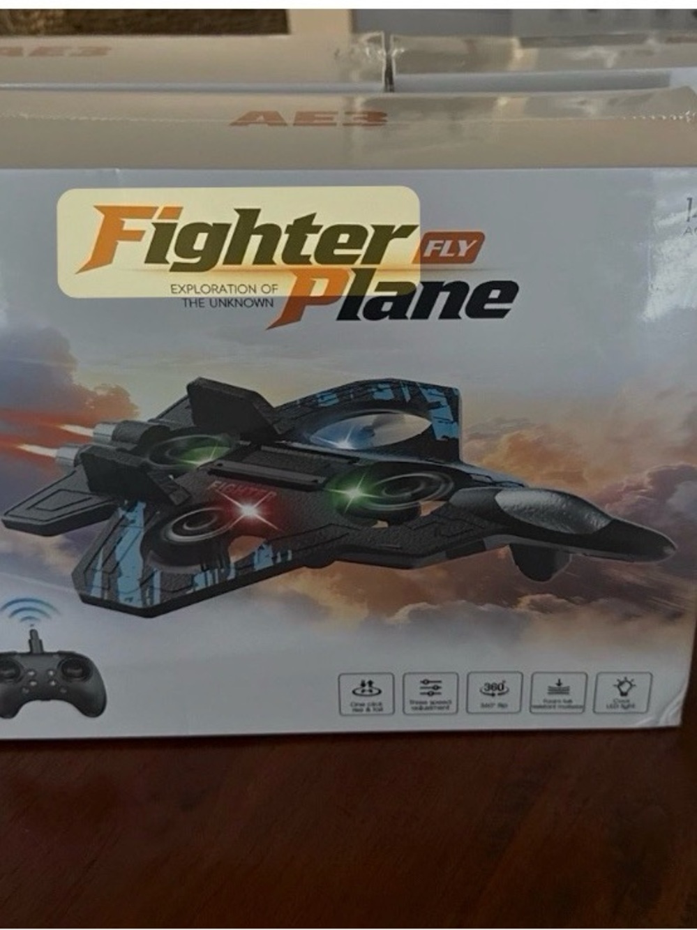 AE3 Fighter Plane RC Quadcopter - New
